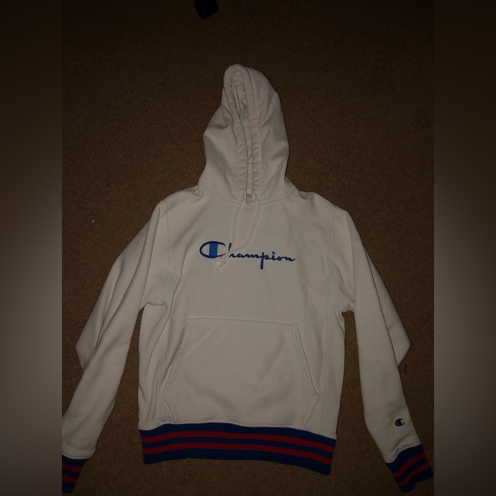 White Champions hoodie